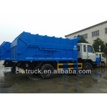 Factory Price Dongfeng 4x2 new hydraulic garbage truck in Libya